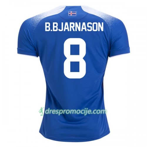 Island Dres B.Bjarnason 8 Domaći Svjetsko prvenstvo 2018 Island Dres B.Bjarnason 8 Domaći Svjetsko prvenstvo 2018